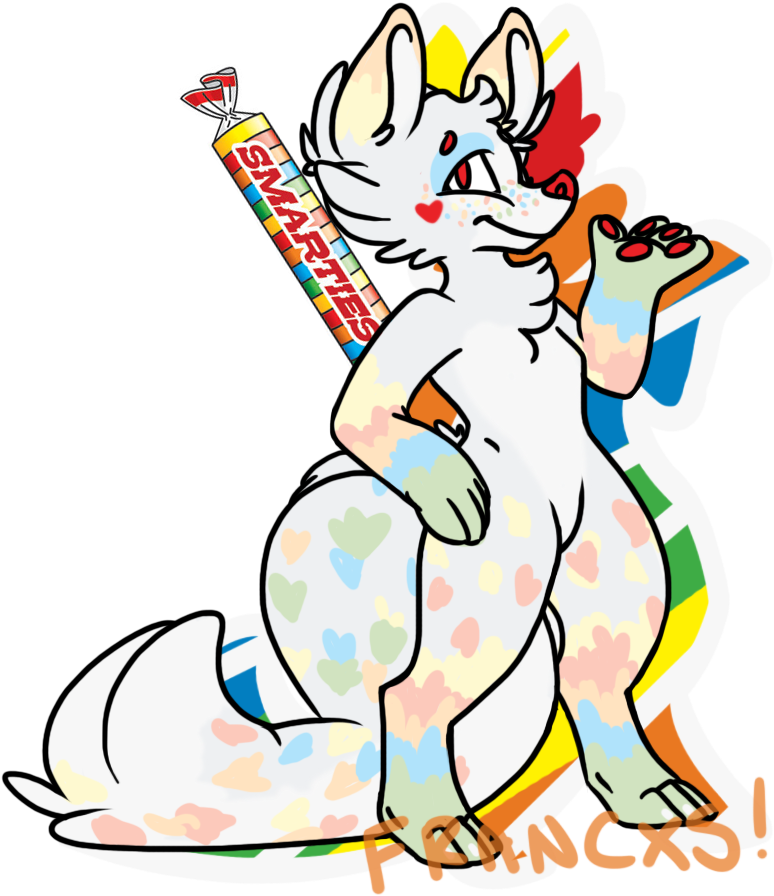 [open] Smartie-fox - Smarties Candy Rolls, Mega - 24 Count, 54 Oz Box Clipart (824x936), Png Download