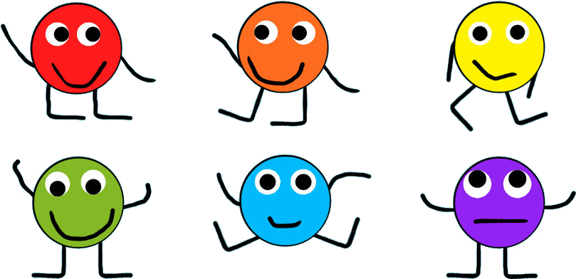 Rainbow Funny Smarties - Wiki Clipart (882x427), Png Download