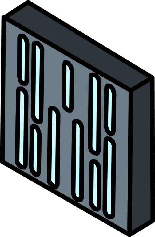 Death Star Wall Panel Icon - Club Penguin Estrela Da Morte Clipart (504x768), Png Download