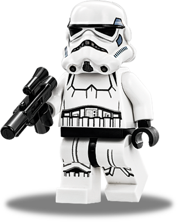 Stormtrooper™ Lego Man, Death Star, Star Wars Characters, - Lego 75186 Star Wars The Arrowhead Clipart (672x896), Png Download