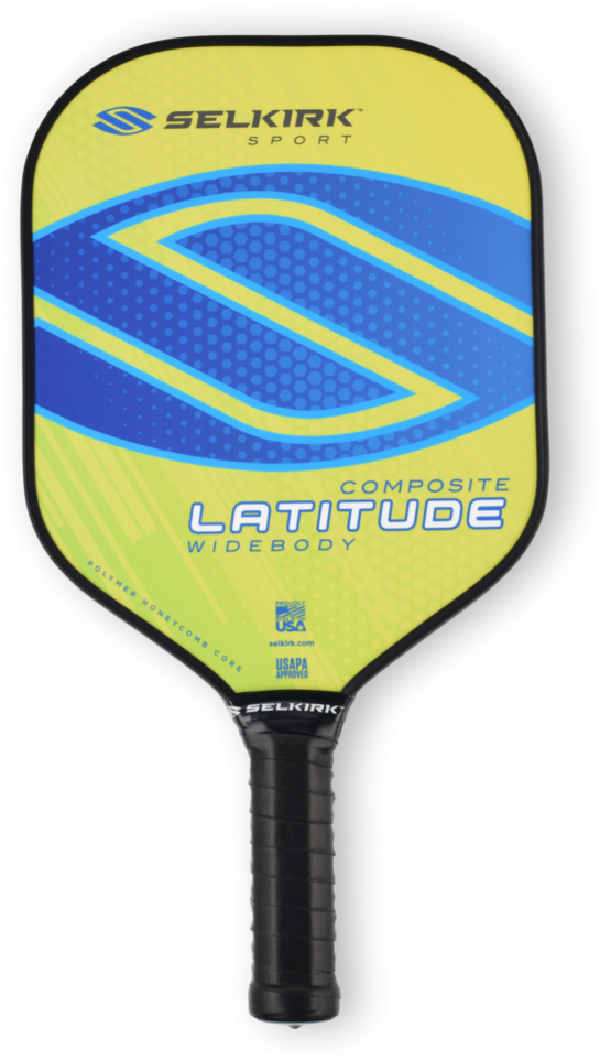 Paddle Latitude Widebody Composite - Selkirk Sport Latitude Widebody Polymer Composite Pickleball Clipart (1024x1024), Png Download