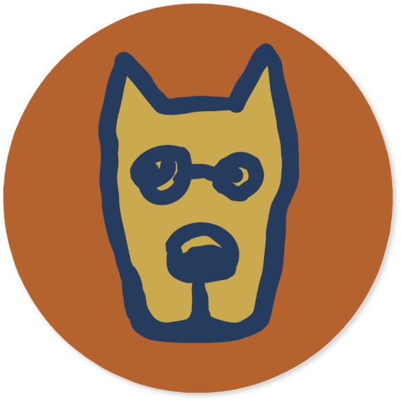 Rocket 4" Circle Sticker - Imported Life Is Good Jake's Rocket Mug, Darkest Blue, Clipart (570x570), Png Download