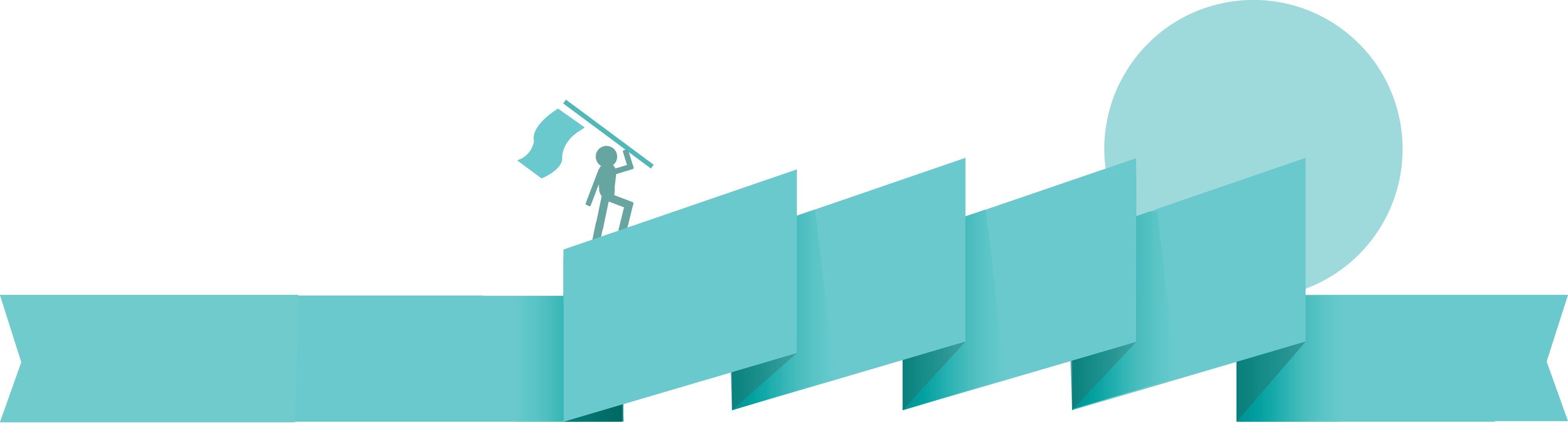 Mission-driven Publishers - Graphic Design Clipart (4072x1099), Png Download