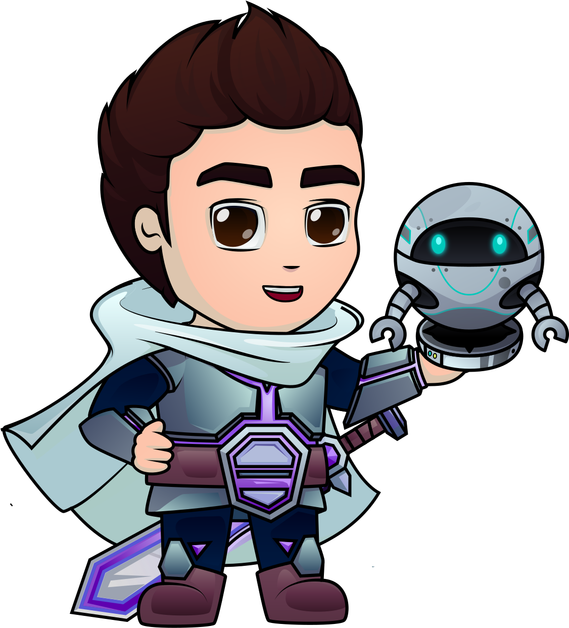 Robotics - Cartoon Clipart (1125x1399), Png Download