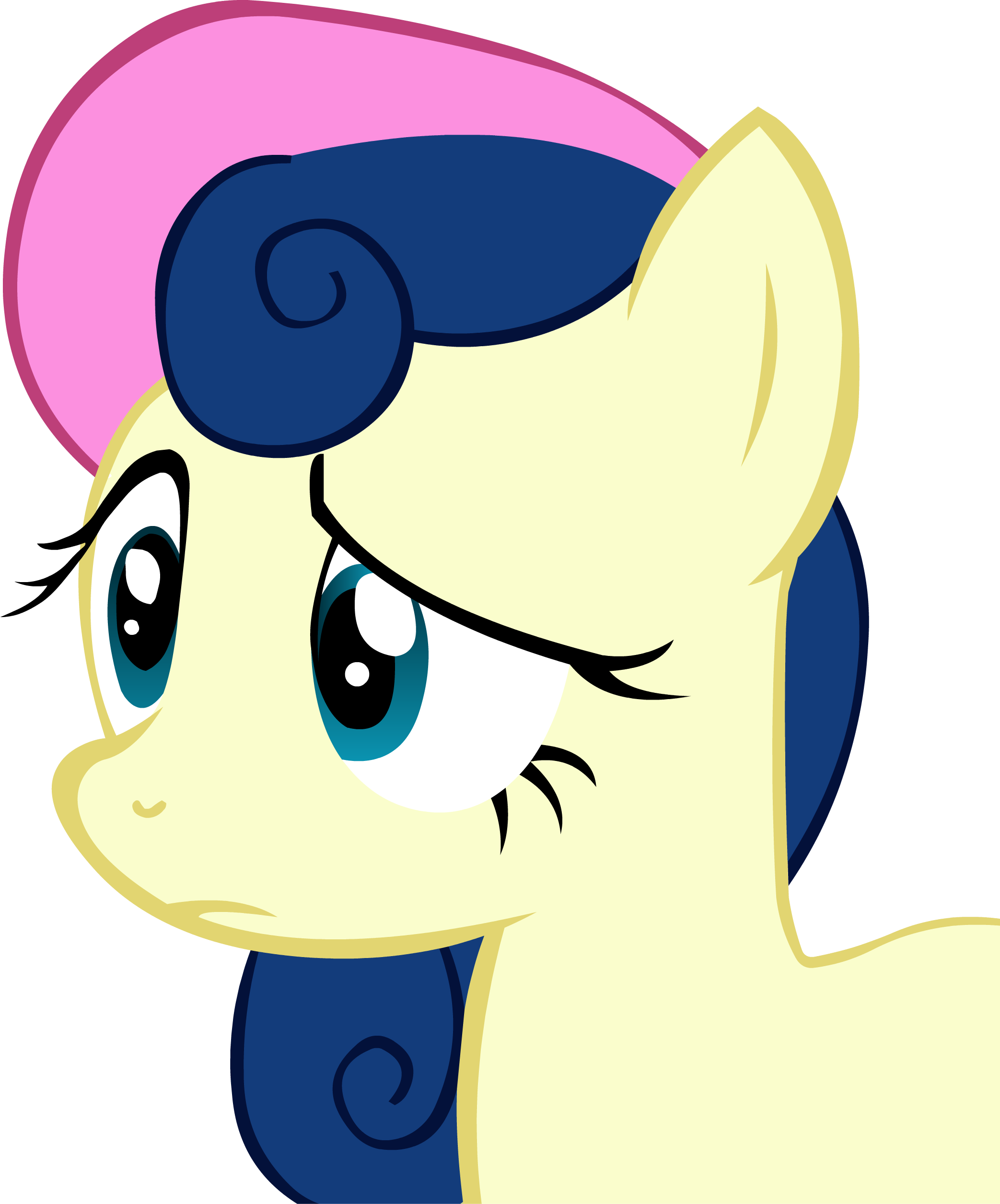 Question 4 Anime Is Mlp Anime - Cartoon Clipart (2086x2511), Png Download