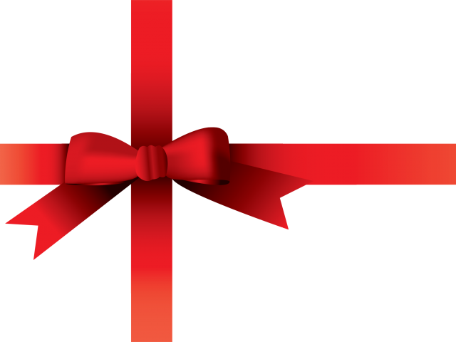 Related Cliparts - Christmas Ribbon Png Transparent (640x480), Png Download