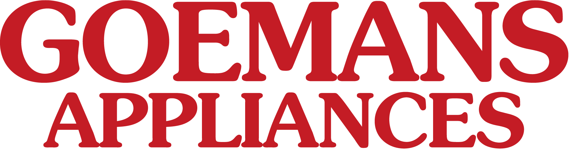 Goemans Website - Goemans Appliances Clipart (1960x520), Png Download