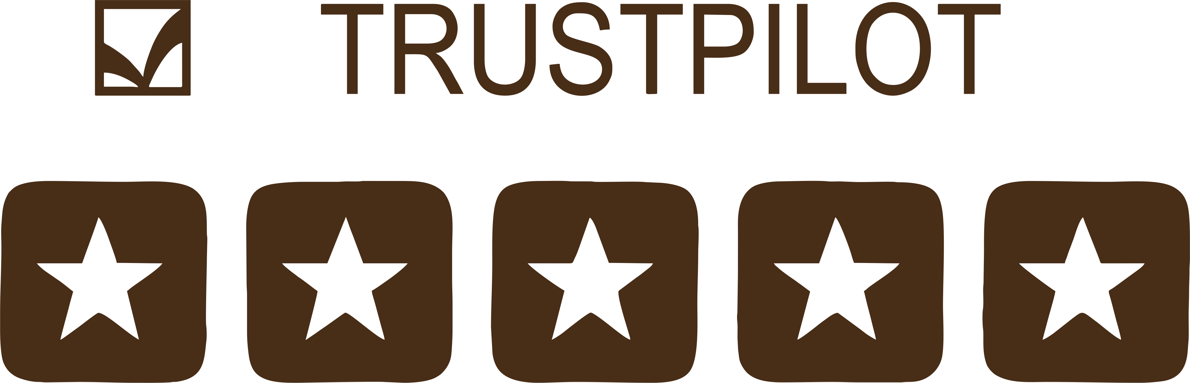 Information - Trust Pilot White Logo Clipart (4041x1302), Png Download