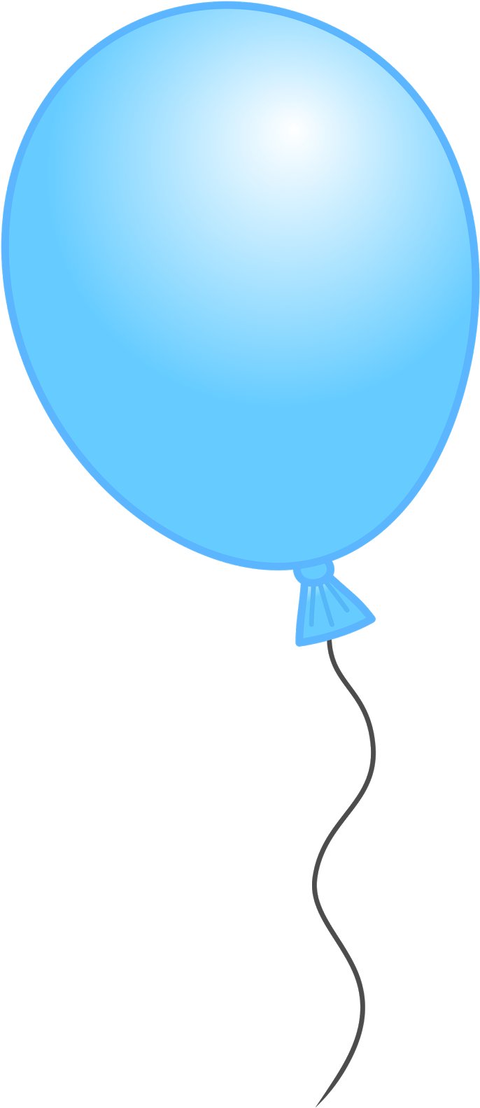 You Can Use Each Balloon On Its Own Or Create A Group - Balloon Clipart (719x1600), Png Download