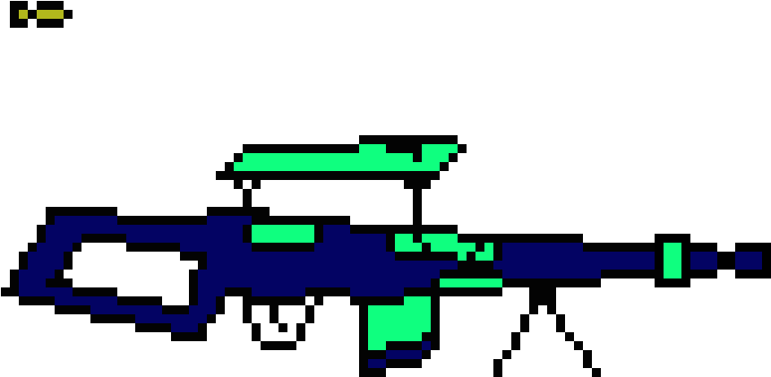 Thunderlight06's Sniper Rifle Clipart (1030x460), Png Download