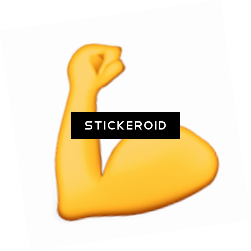 Flexed Biceps Bird Strong - Cushion Cover 40x40 Tense Biceps Pillowcase- 40 X 40 Clipart (834x835), Png Download