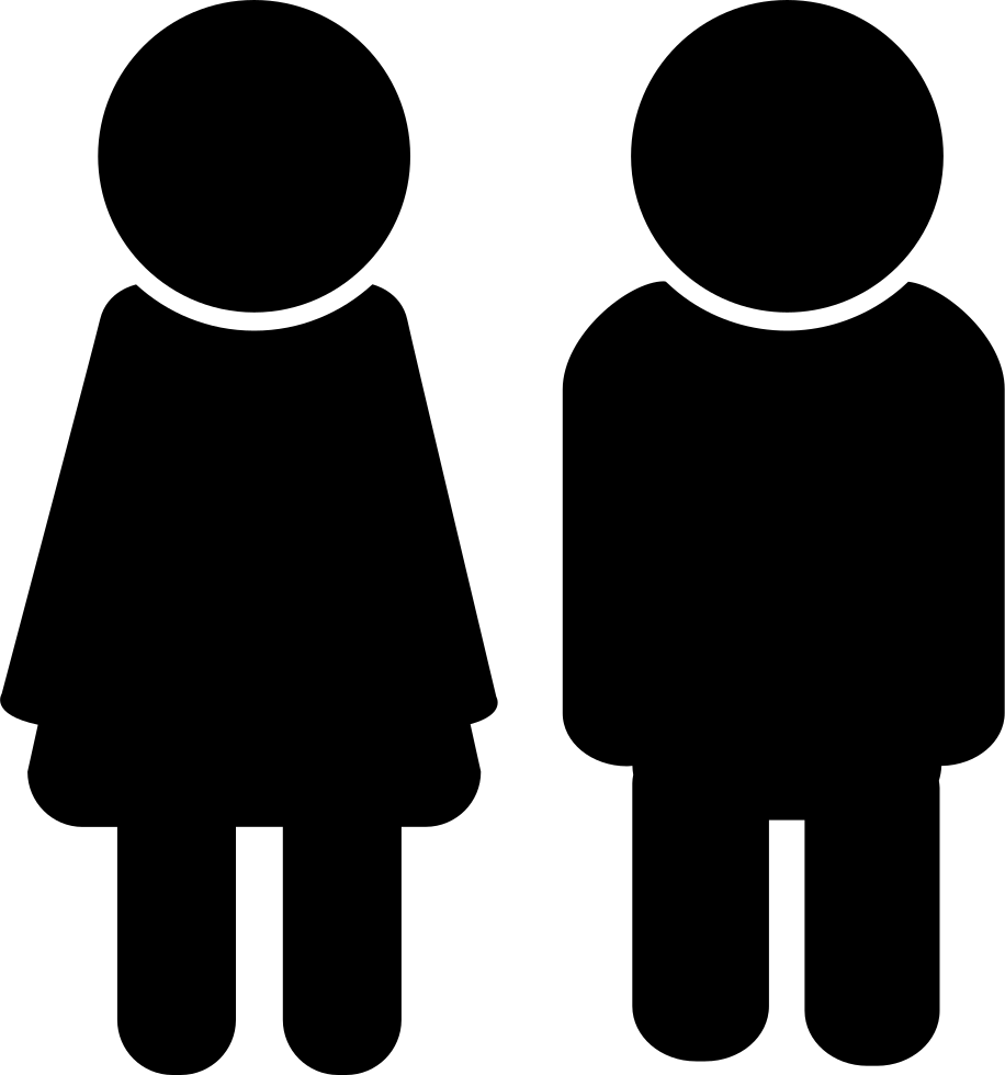 Male And Female Avatars Comments - Male And Female Icon Png Clipart (916x980), Png Download
