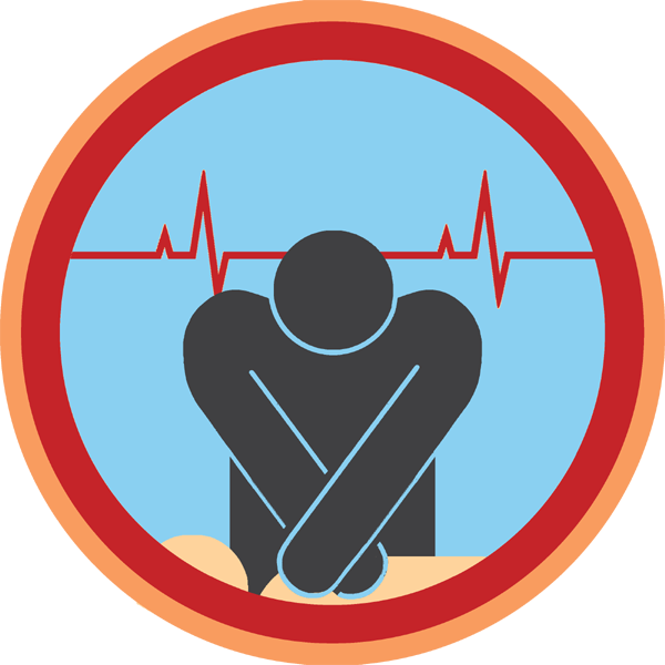 Cpr Badge - Minnesota Timberwolves Logo Png Clipart (600x600), Png Download