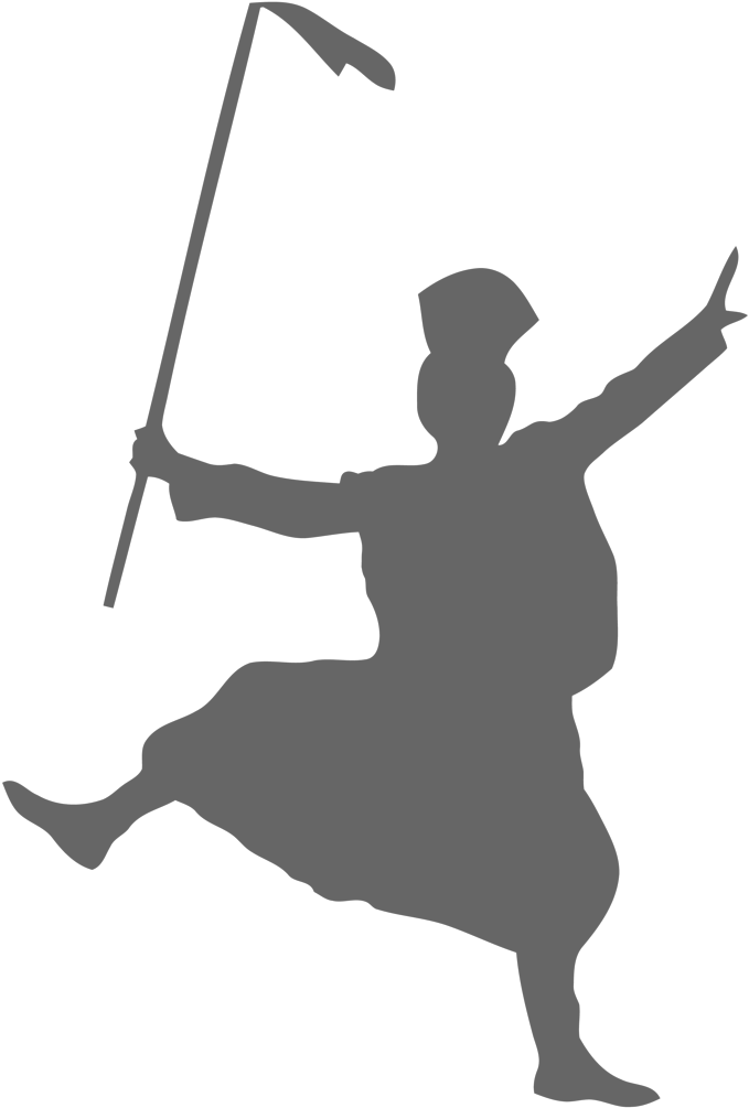 Diamonds Clipart Kickball - Bhangra Black And White - Png Download (750x1030), Png Download