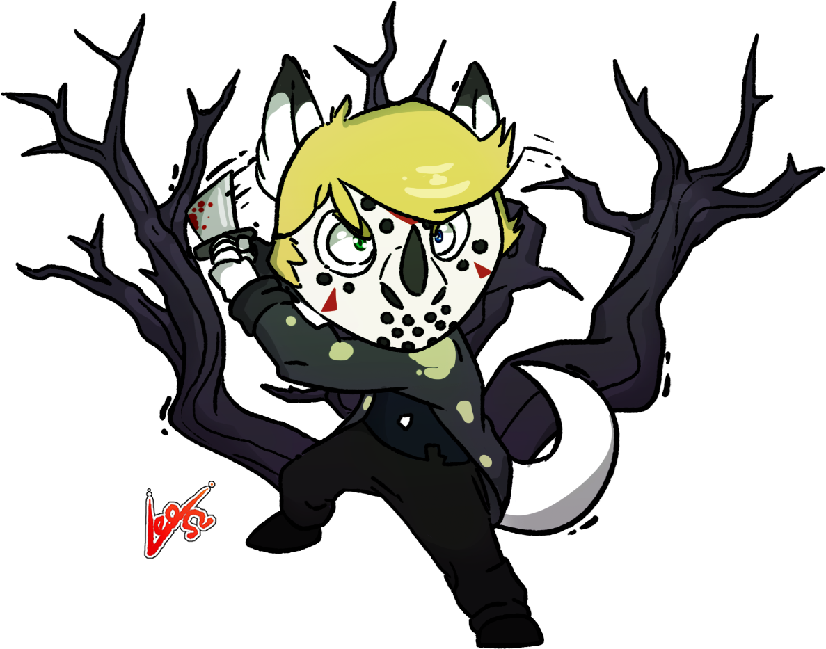 Friday The 13th Ych - Portable Network Graphics Clipart (1224x981), Png Download