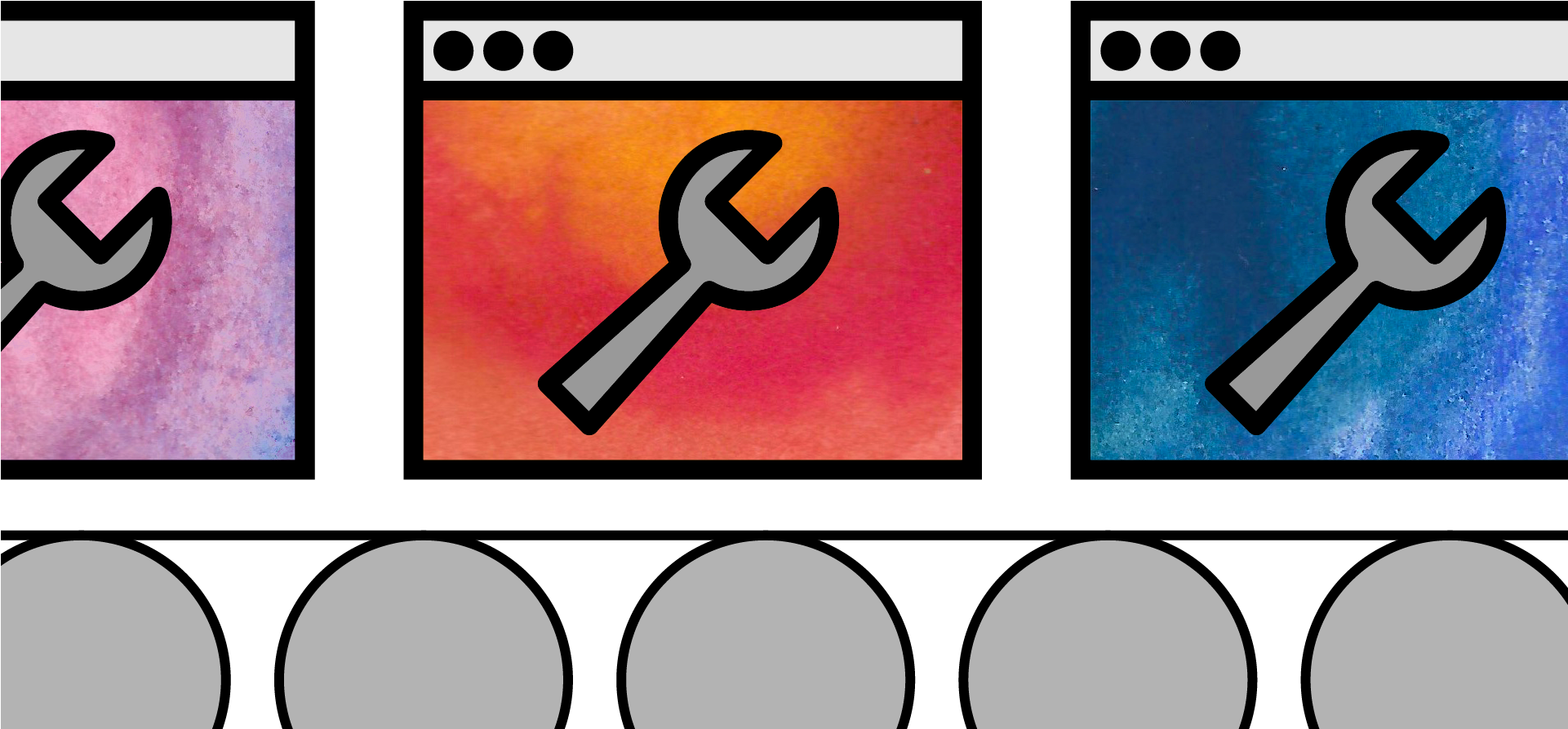 Assembly-line Website Templates Clipart (1920x1080), Png Download