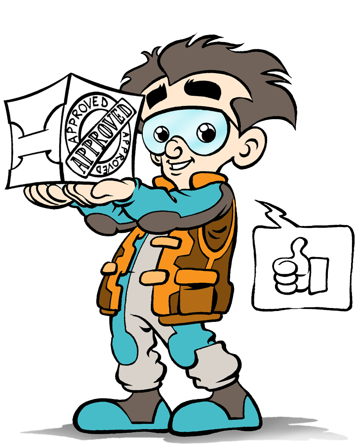 Production And Logistics - Cartoon Clipart (900x959), Png Download