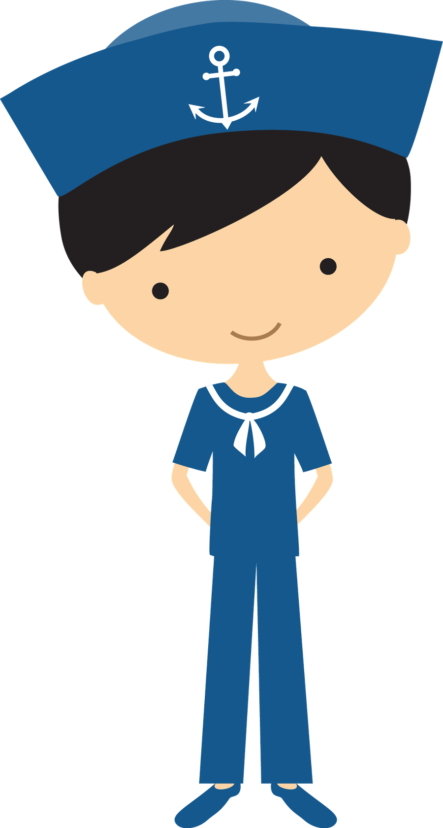 Marinheiro - Minus - Marinero Clipart - Png Download (900x1680), Png Download