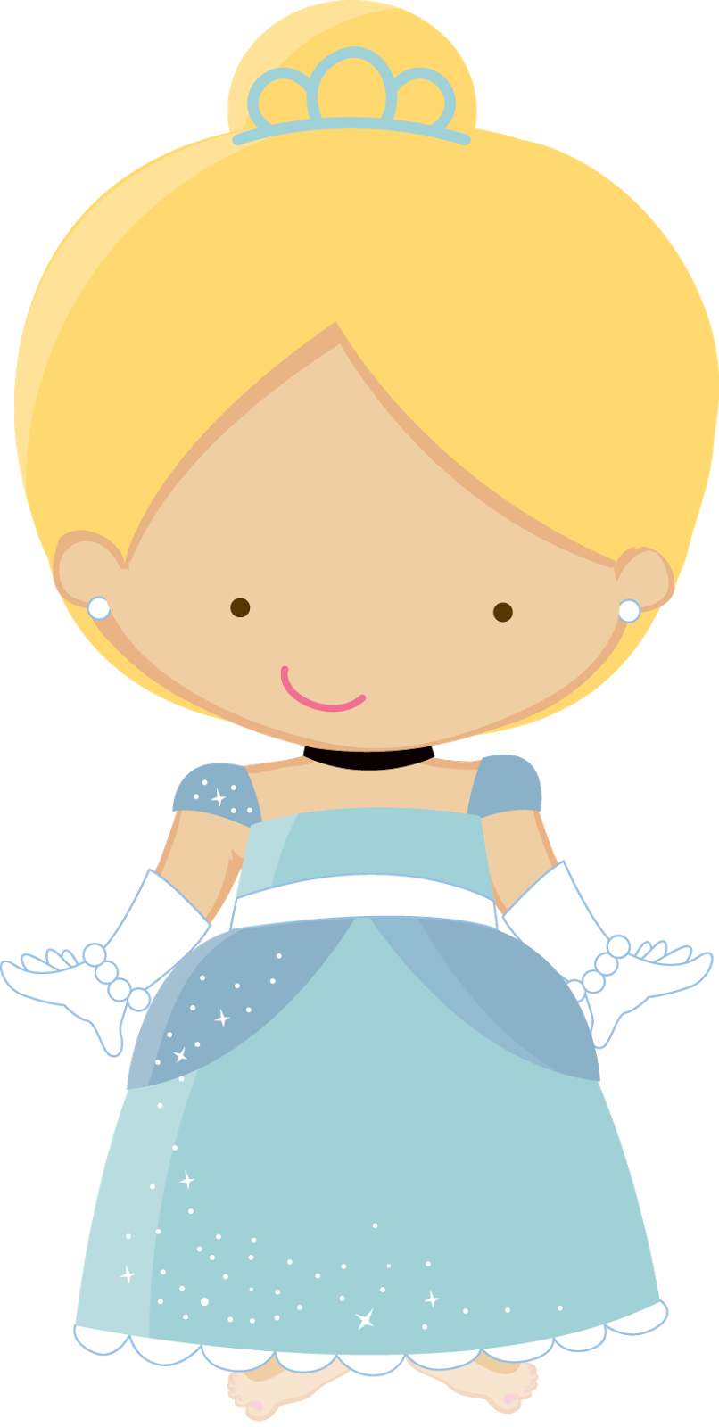 De Ptd - Princesas Disney Nenas Png Clipart (806x1600), Png Download