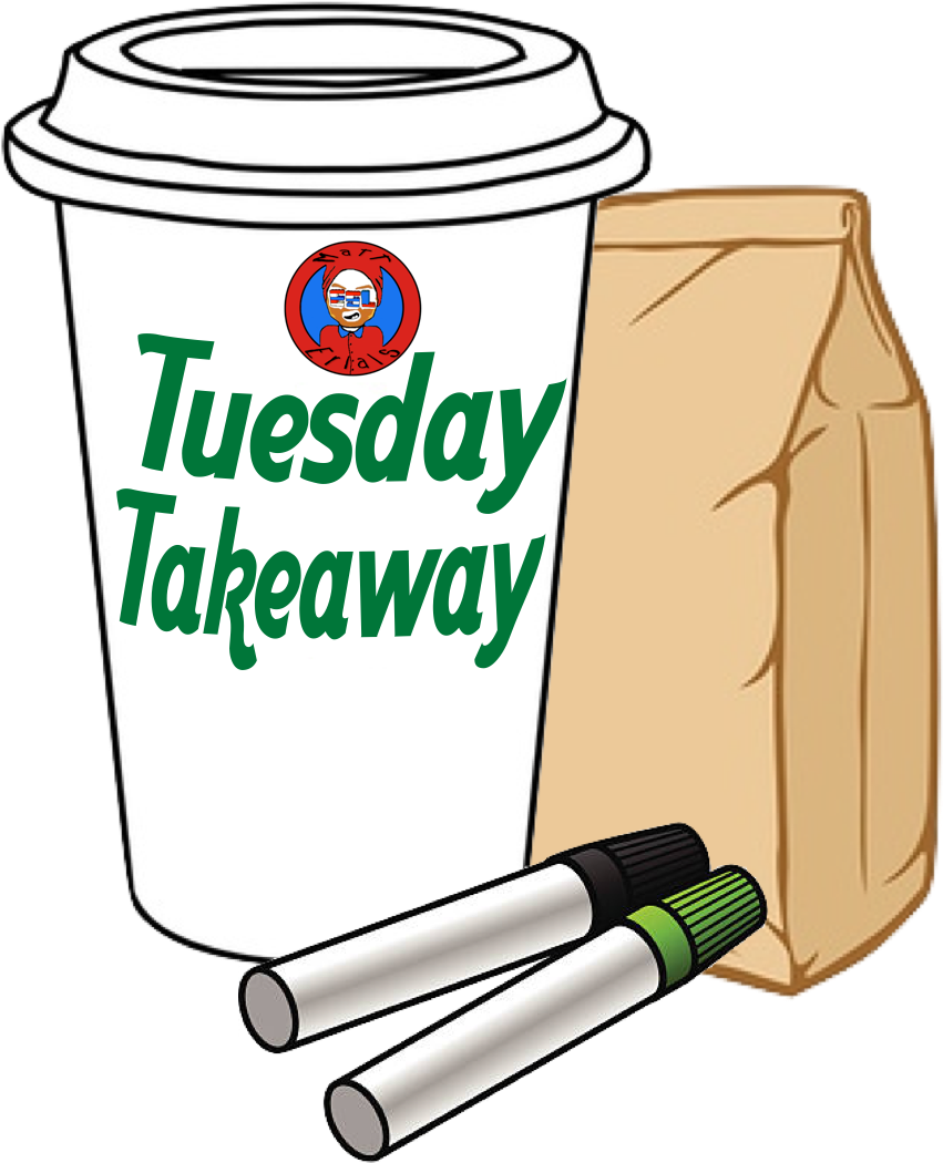 Takeaway Tuesday Clipart (1039x1099), Png Download