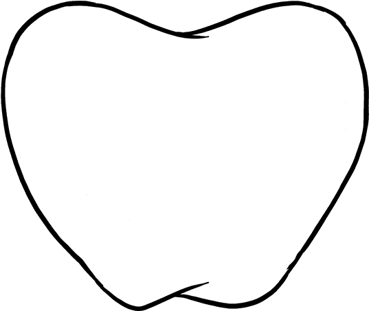 How To Draw Apple - Drawing Clipart (680x678), Png Download