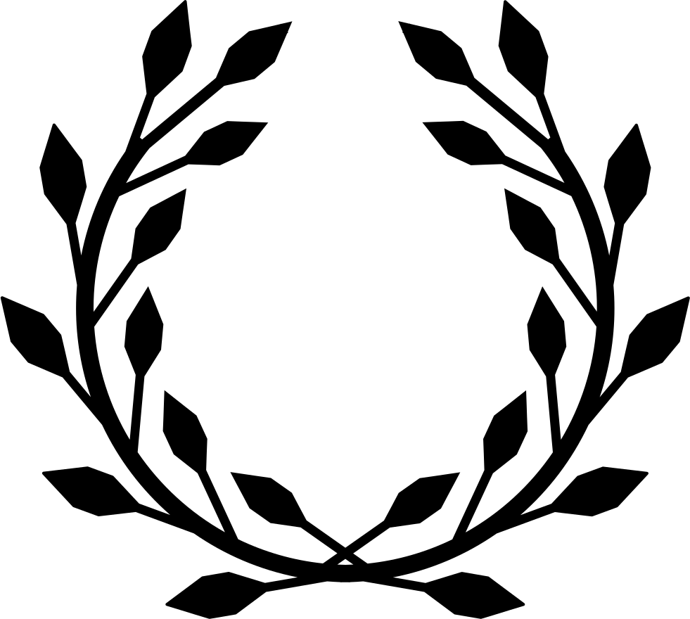 Wreath Rubber Stamp - False Wreath Plant Leaf Holidays Decorative Crown Style Clipart (600x600), Png Download