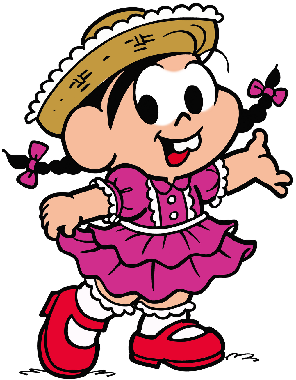 Turma Da Monica Caipira Clipart (1025x1324), Png Download