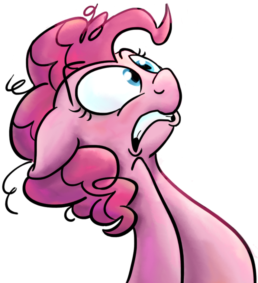 Those Ponies Aren't Ponies But Little Blobs Of Jello - Face Clipart (854x936), Png Download