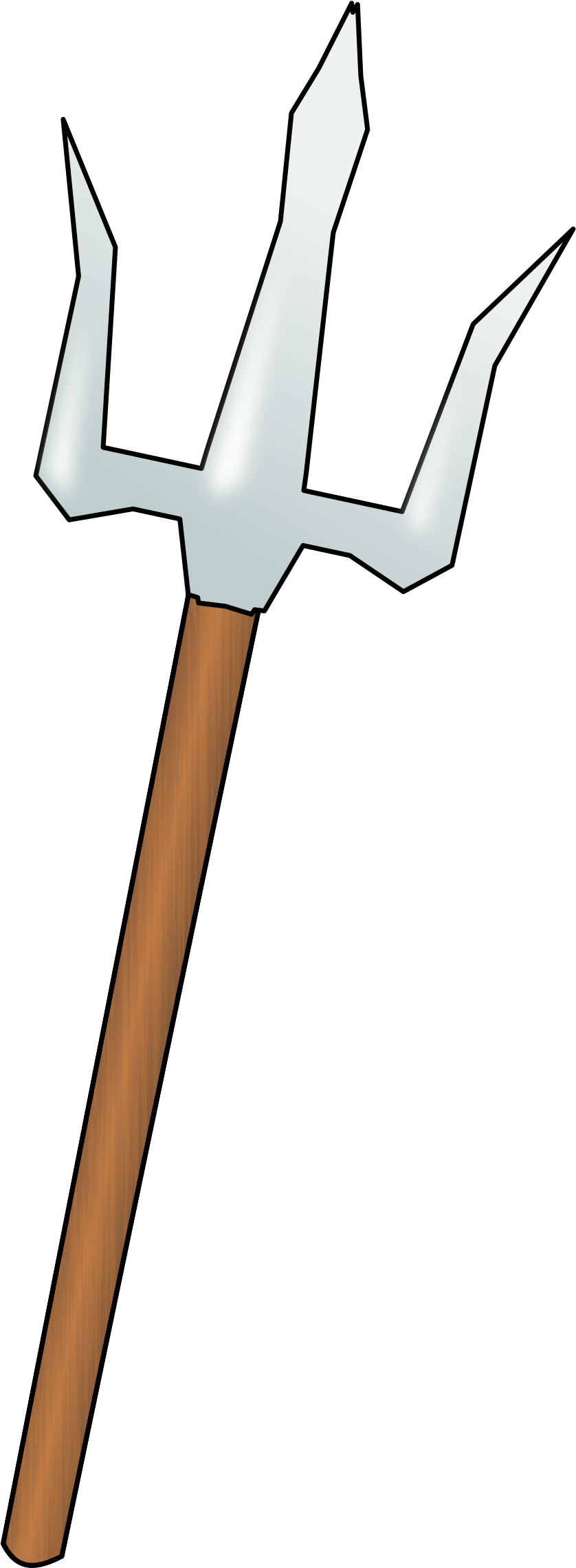 Big Image - Trident Clip Art - Png Download (865x2400), Png Download