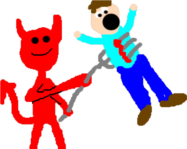 Satan Clipart Trident - Png Download (640x480), Png Download