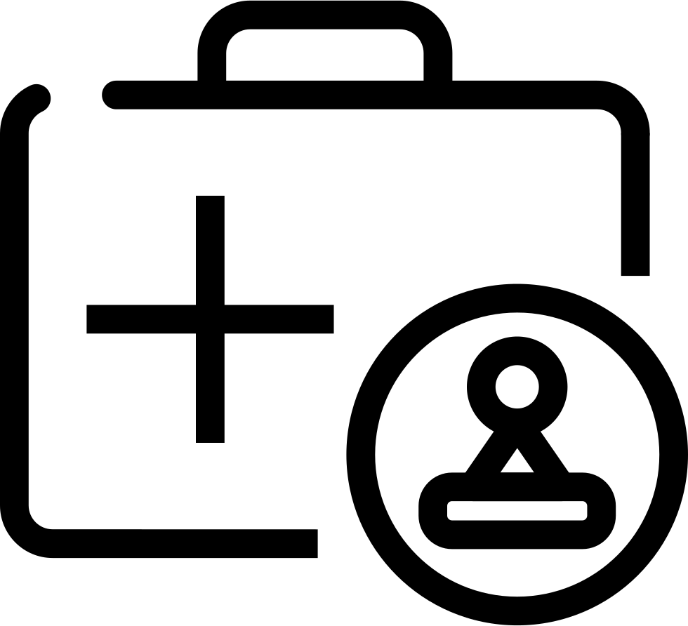 Sick Leave Comments - Business Bag Line Icon Clipart (980x892), Png Download