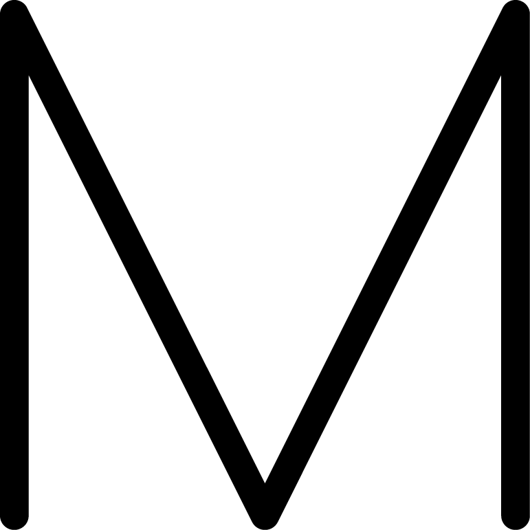 M - M Transparent Png Clipart (771x771), Png Download