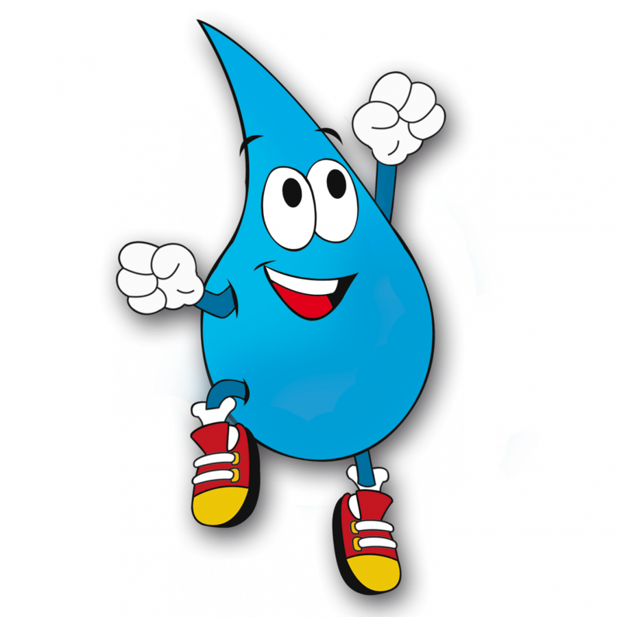 Hidratacion Logo Clipart Water Logo Ceip José Arce - Agua Dibujo Png Transparent Png (900x900), Png Download