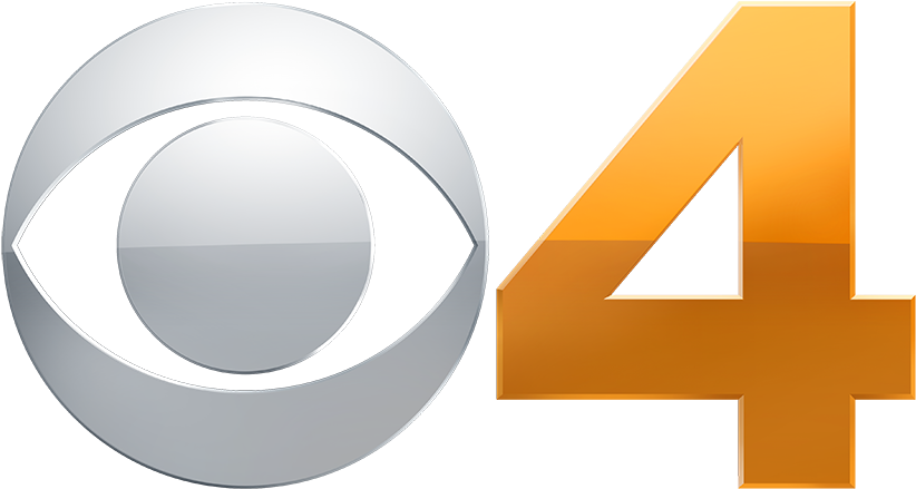 Cbs4 Logos - Cbs 4 Clipart (864x486), Png Download
