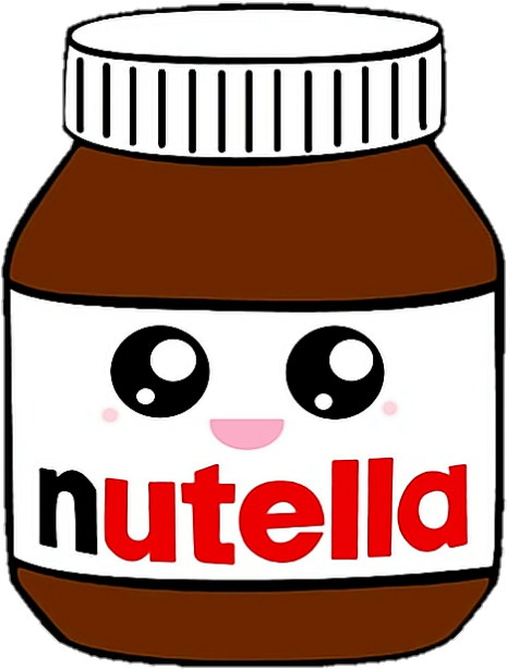 Nutella Cute Clipart - Full Size Clipart (#1120386) - PinClipart