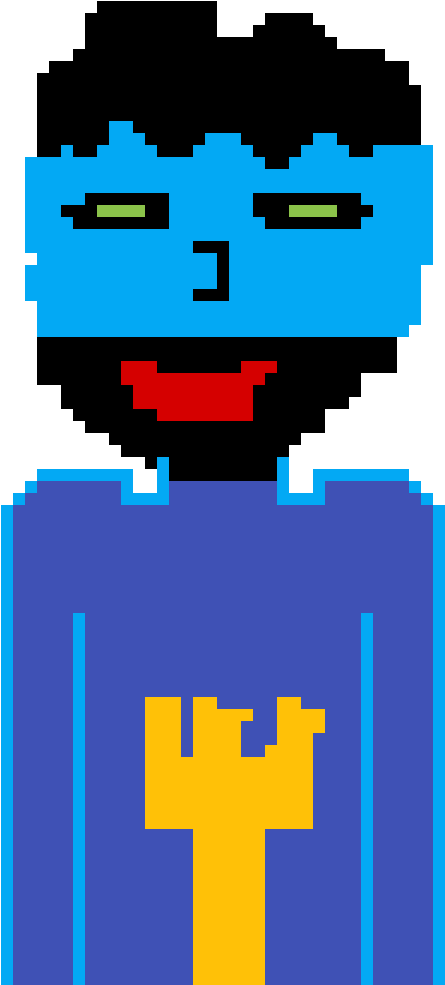 Poseidon By Stupides - Cartoon Clipart (1200x1200), Png Download