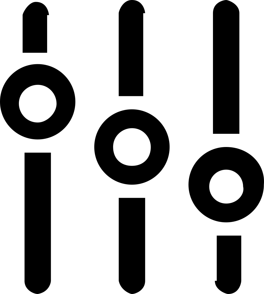 Png File - Equalizer Icon Png Clipart (880x980), Png Download