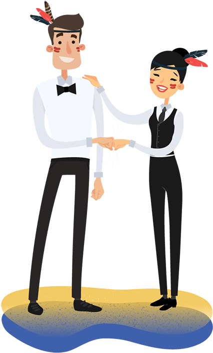 Look For Specialties - Temptribe Clipart (541x906), Png Download