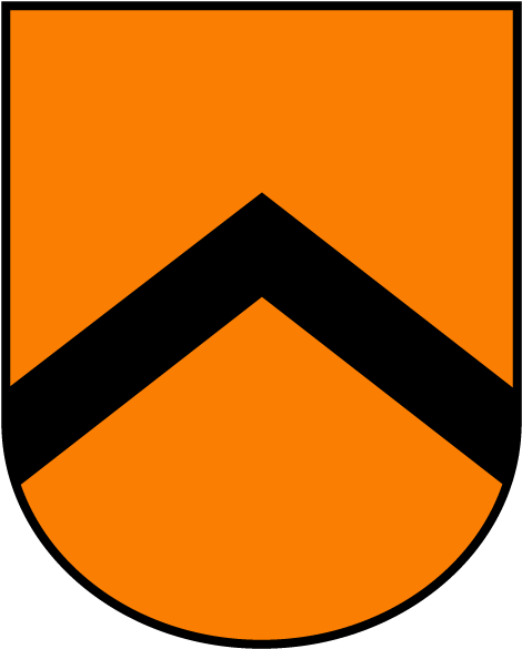 2 Black Orange - Circle Clipart (600x600), Png Download