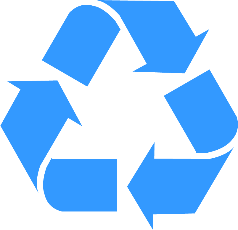 Recycling - White Recycle Bin Icon Clipart (880x880), Png Download
