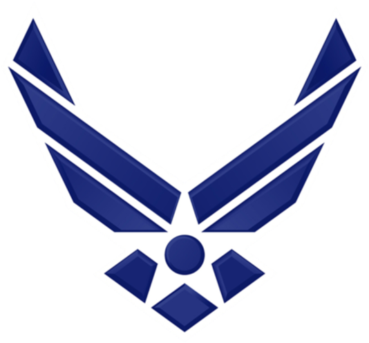 Vector Clip Art Online, Royalty Free & Public Domain - Air Force Symbol Svg - Png Download (600x563), Png Download