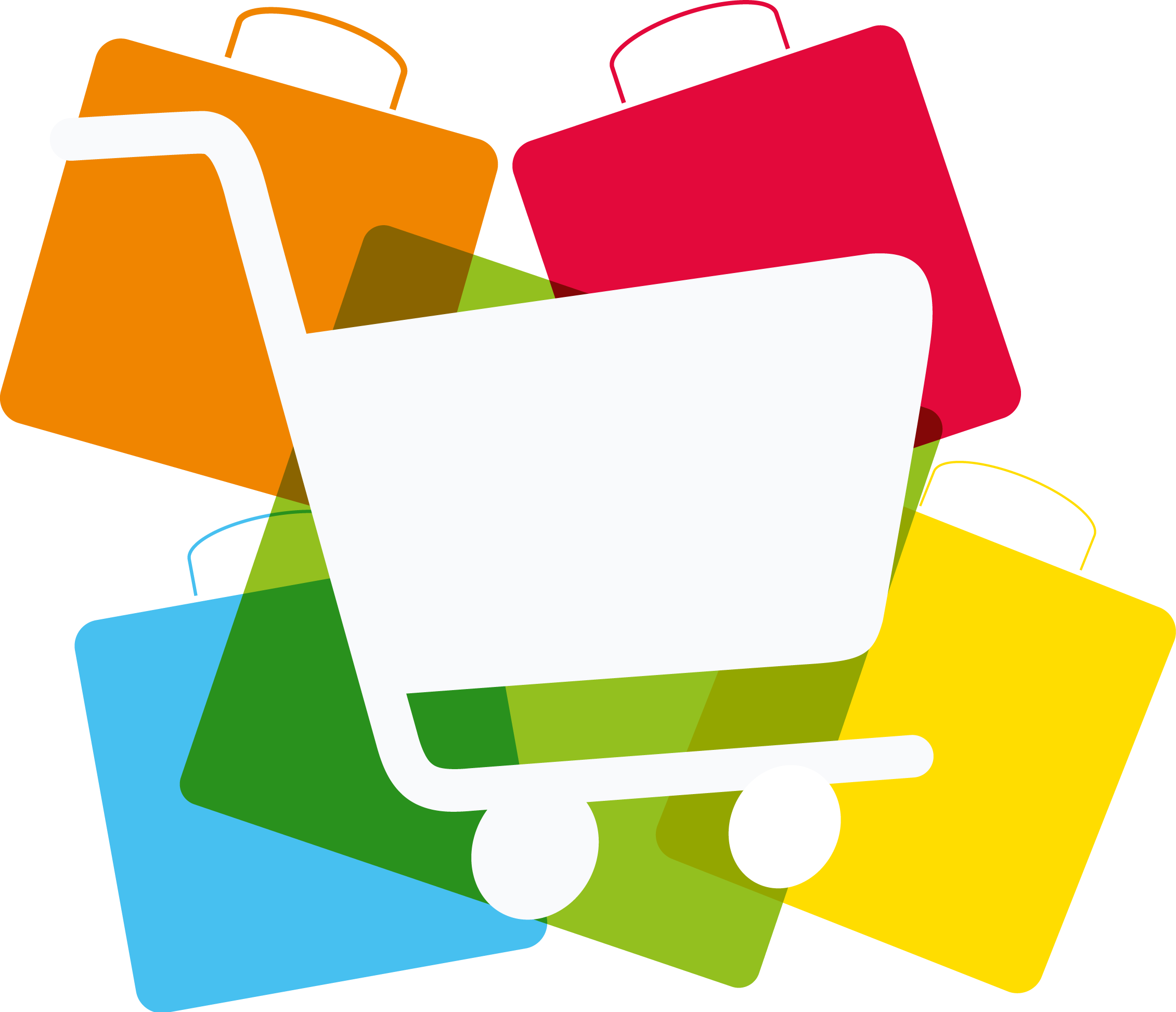 Online Shopping Clipart (2261x1946), Png Download