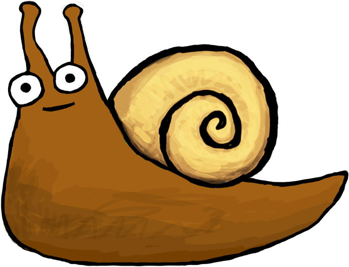 The Slowest Invasion Of All Time - Giant African Snail Drawing Clipart (700x541), Png Download
