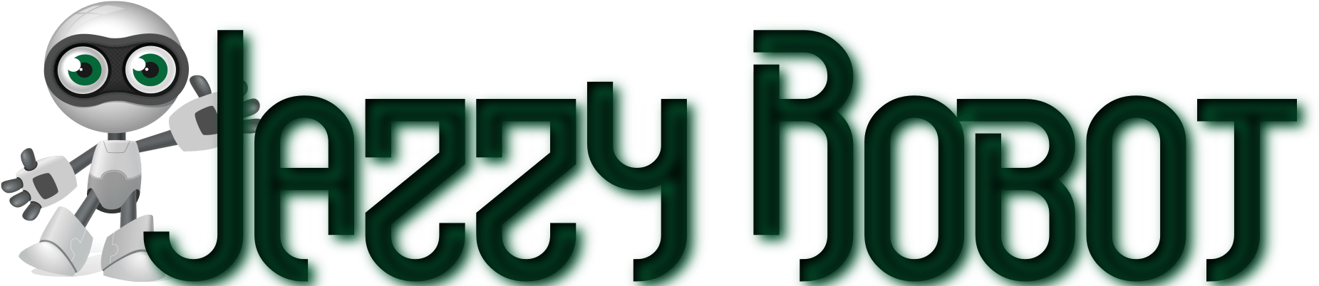 Jazzy Robot Clipart (1945x417), Png Download