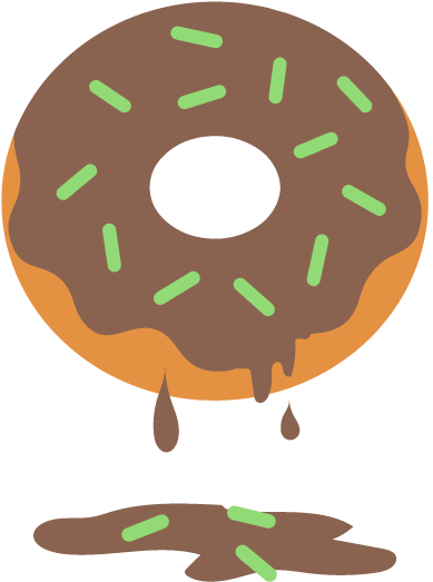 To Find Out What I'd Be Like Without Added Sugar, I - Doughnut Clipart (600x600), Png Download