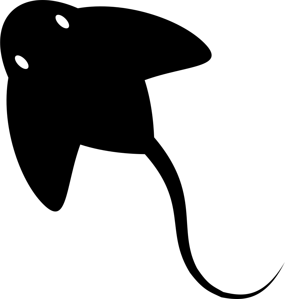 Manta Ray Comments - Icon Clipart (934x980), Png Download