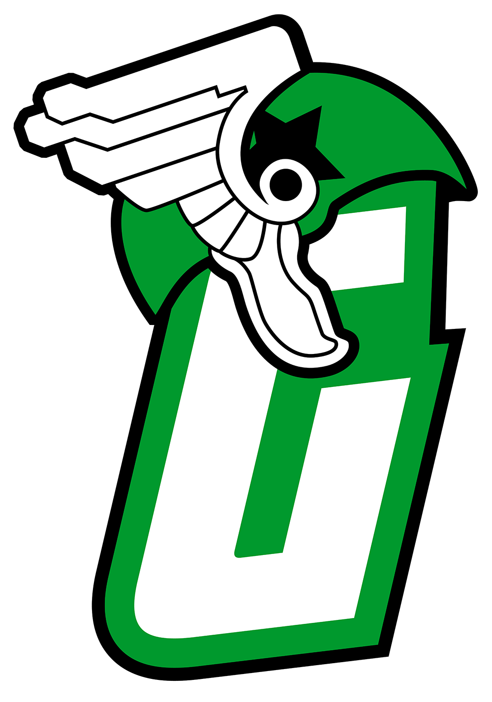 Skate For The Cleveland Guardians - Illustration Clipart (1000x1428), Png Download