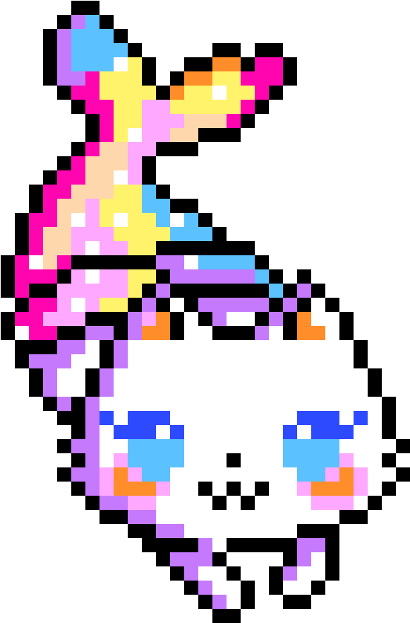 Cat Tail Pixel Art - Pixel Clipart (1200x1200), Png Download
