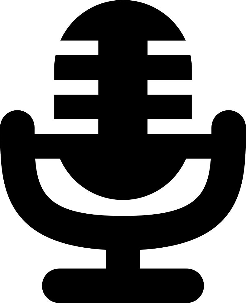 Mic Logo Png Www Imgkid Com The Image Kid Has It Veterans - Микрофон Силуэт Clipart (796x980), Png Download