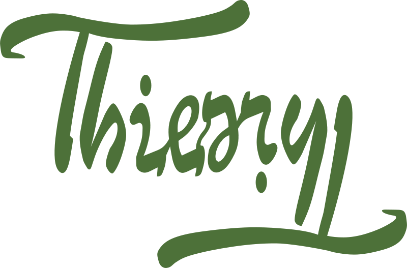 Ambigramme Thierry Clipart (800x527), Png Download